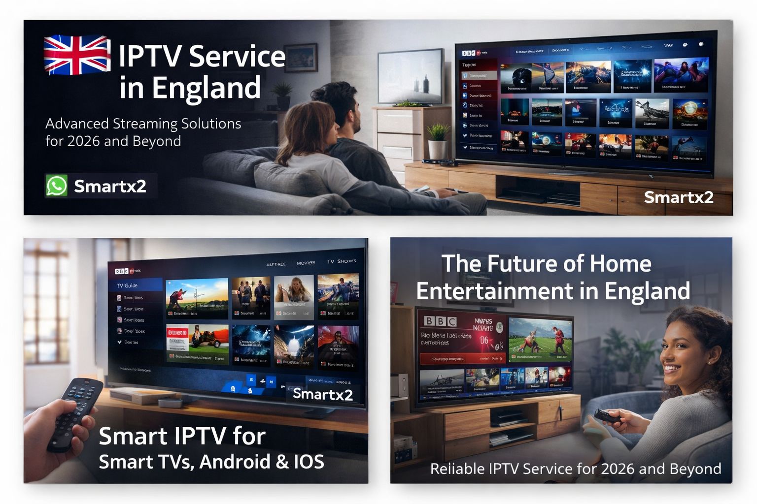 Best IPTV Service in the UK by Smartx2